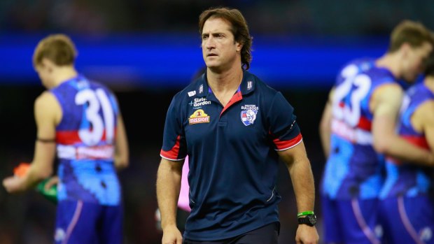 Luke Beveridge: "It's really difficult to win every quarter these days, but that's our objective."