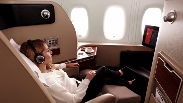 Qantas A380 First Class