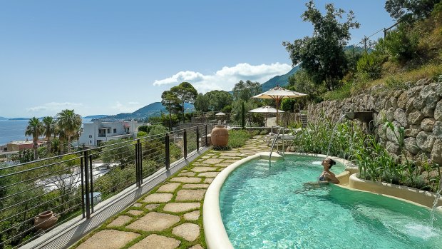 Guests can enjoy two new plunge pools set on sunny stone terraces behind the resort.