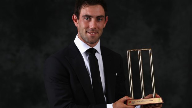One-Day Player of the Year Glenn Maxwell.