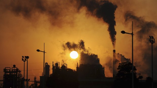 The Abbott government confirmed its emission reduction targets on Tuesday.