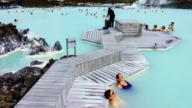 The Blue Lagoon geothermal spa is one of the most visited attractions in Iceland. 
