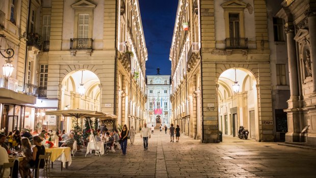 Turin city centre.