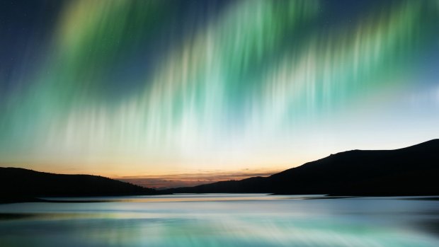 Aurora Borealis seen in Norway.