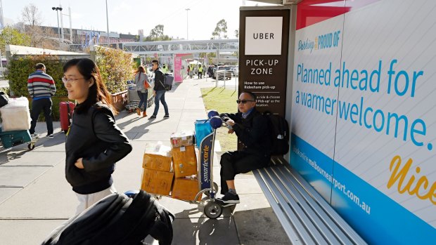 Uber has squeezed out taxis from Melbourne Airport, according to one reader.