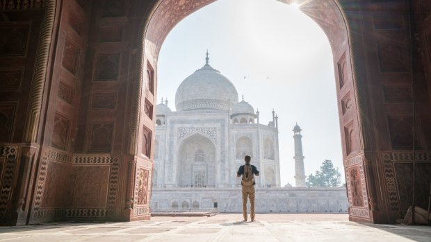 To see the Taj Mahal with the smallest crowds, visit early in the morning during winter.