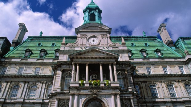 Hotel de Ville, Montreal, Quebec, Canada.