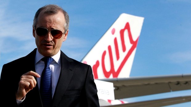 Virgin Australia chief executive John Borghetti says the carrier's international business has continued to improve.