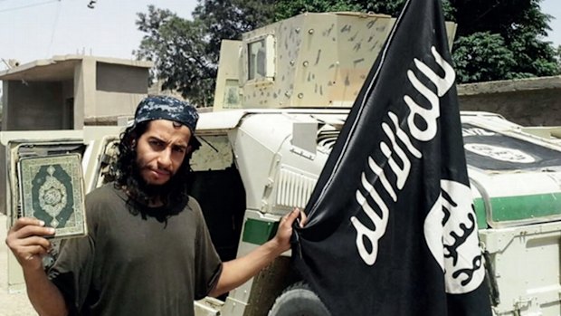 Abdelhamid Abaaoud, the suspected ringleader of the November 13 Paris attacks, in an Islamic State propaganda video.