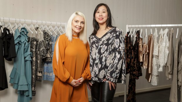 Katie Pratt and Amy Li are the owners of Elliatt. The fashion label launched in China 18 months ago. 