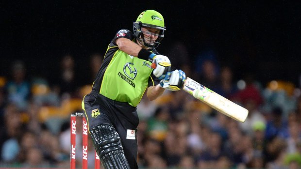 On his way out: Mike Hussey is close to the end of his glittering career.