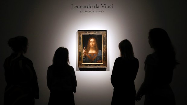 'The 1 per cent' who rule the art world: Leonardo da Vinci's Salvator Mundi fetched a record half a billion dollars this year. 
