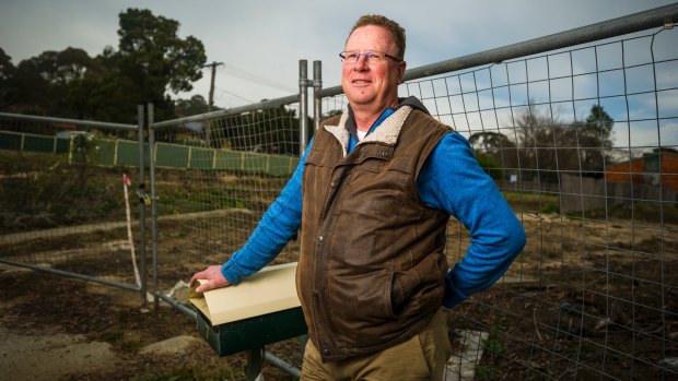 Lindsay Hunter from Community Housing Canberra will redevelop former asbestos housing sites into affordable housing.