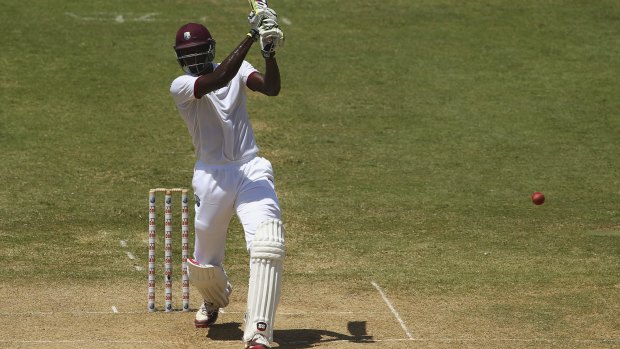 Handy lower-order batsman: West Indies skipper Jason Holder.