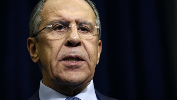 Foreign Minister Sergei Lavrov: "We have serious doubts this was an unintended incident."