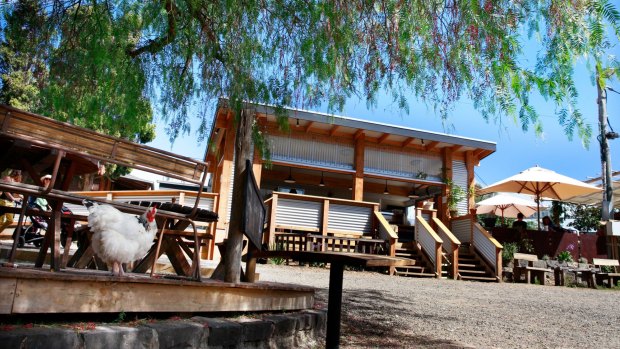 Clucking good time: The Farm Cafe at the Collingwood Children's Farm.