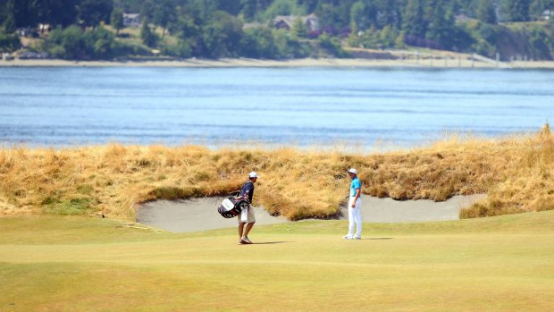 The US Open is on at picturesque Chambers Bay this weekend. But the pros aren't so chuffed by the layout.