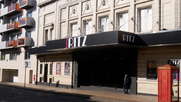 The HMV Ritz nightclub in Manchester.. 