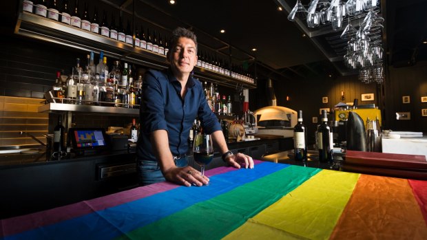 Italian & Sons owner Pasquale Trimboli is ready for same-sex weddings.