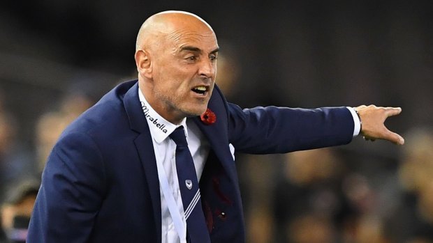 Two on the trot: Kevin Muscat's Melbourne Victory have lost their past two games.