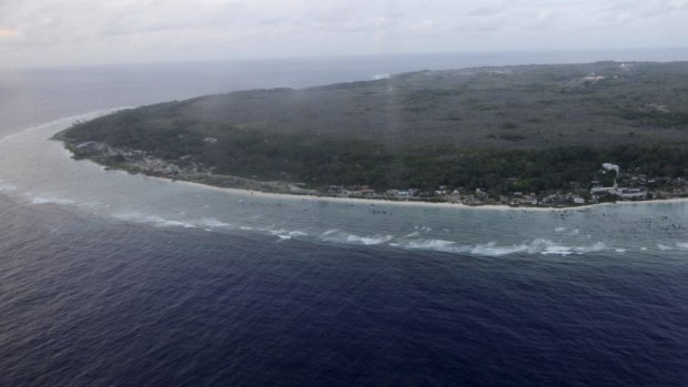 The Nauruan government confirmed two Australian citizens were slated for deportation.