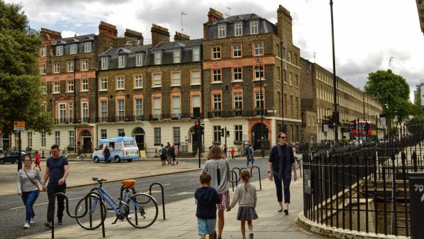 Russell Square, London. 