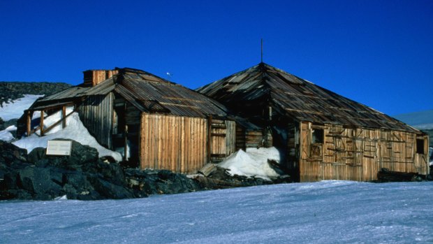 Mawson's Hut in Commonwealth Bay.
