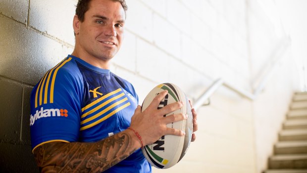 New start at the Eels: Anthony Watmough.