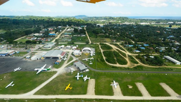 Port Vila Airport: Don't expect a glitzy, modern airport and you won't be disappointed.