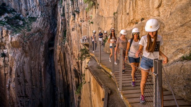 Don't miss the newly redeveloped Caminito del Rey in Spain. 
