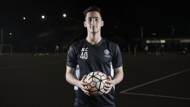 Future Socceroo: 17-year old Ryan Blumberg has been selected to the Nike Academy in England, following in the footsteps of Socceroos star Tom Rogic.