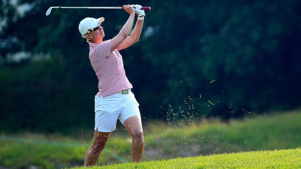 Karrie Webb of Australia has enjoyed a good start with her first round in the Women's PGA Championship.