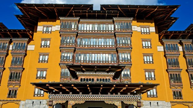 The Taj Tashi Hotel, Thimphu.