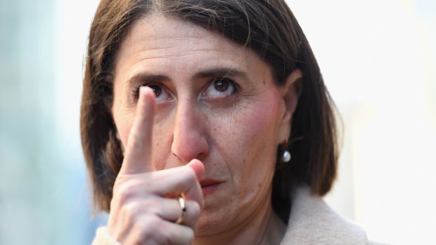 Ms Berejiklian says she has kept staffing bills lower than Labor despite the growth in well-paid employees in her own office. 