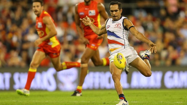 Eddie Betts was too good for the Suns, kicking five goals at Metricon Stadium.