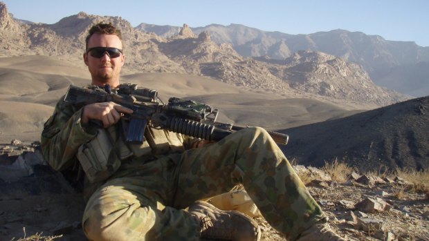 Mick Bainbridge did four tours of Afghanistan and one of East Timor.