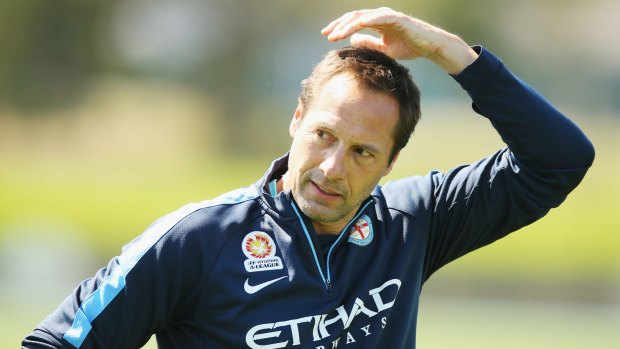 Getting ahead: Coach John van 't Schip believes Melbourne City are on the improve.