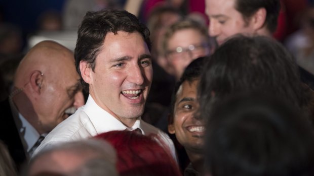 Justin Trudeau was dubbed “hair apparent” by the Economist.