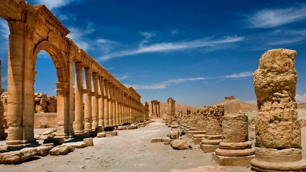 The ancient city of Palmyra, Syria, was dubbed the "Venice of the Sands" before IS demolished its artefacts.