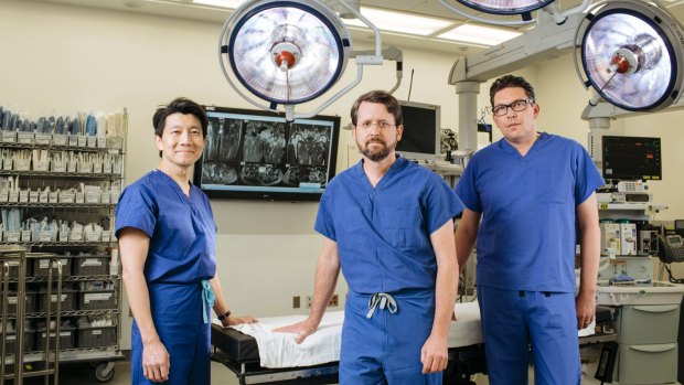 Andrew Lee, Richard Redett and Gerald Brandacher, of Johns Hopkins Hospital in Baltimore, are planning to perform penis transplant surgery on soldiers injured by explosive devices.