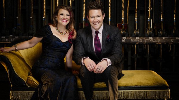 Ali McGregor and Eddie Perfect are the co-artistic directors of the Adelaide Cabaret Festival.