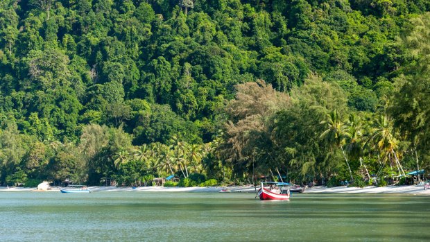 Monkey Beach in the Penang National Park.