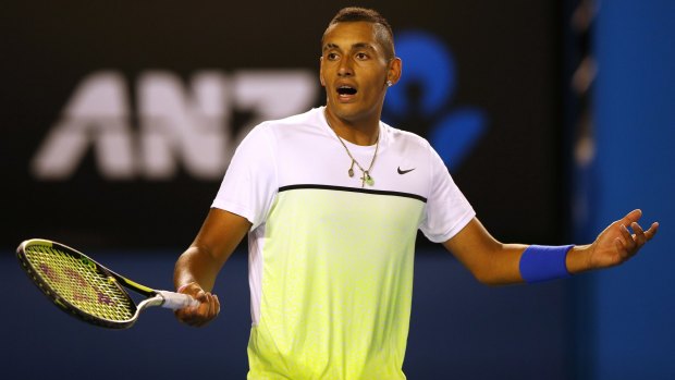 Nick Kyrgios said he was totally gutted to have to pull out of Australia's Davis Cup tie.