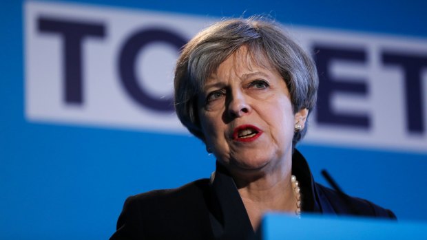 Prime Minister Theresa May pledged to bring down the UK's net migration levels. 