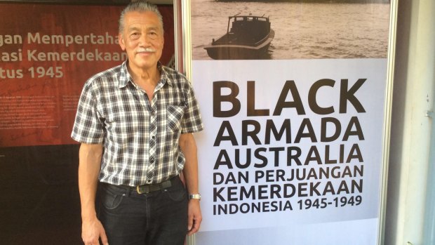 Anthony Liem, who lobbied for the Black Armada exhibition  after learning of his father-in-law's involvement.