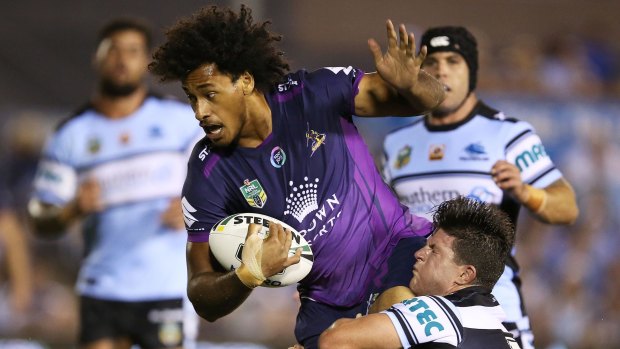 Rise to prominence: Felise Kaufusi is enjoying a breakout season at the Storm.
