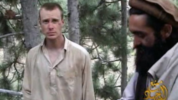 Bowe Bergdahl pictured with Taliban in 2010.