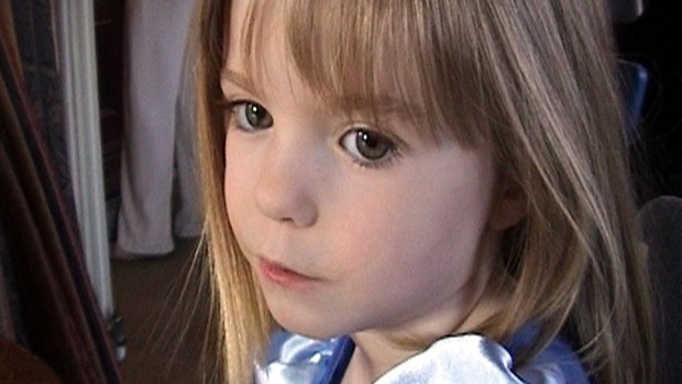 Tthree-year-old Madeleine McCann went missing in 2007.