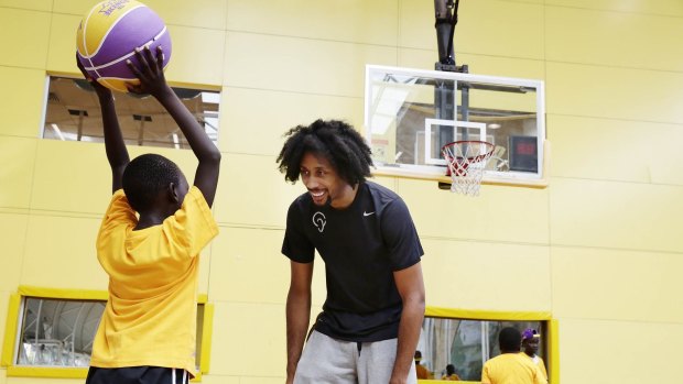 "These kids, they are talking back, talking trash, we're having fun": Josh Childress.