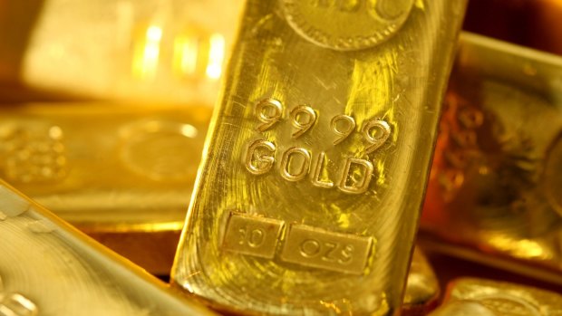 Gold has jumped 1 per cent to its highest level in nearly three months as worries about the political landscape in the United States and Europe, and a subdued dollar, reinforced investor interest.
